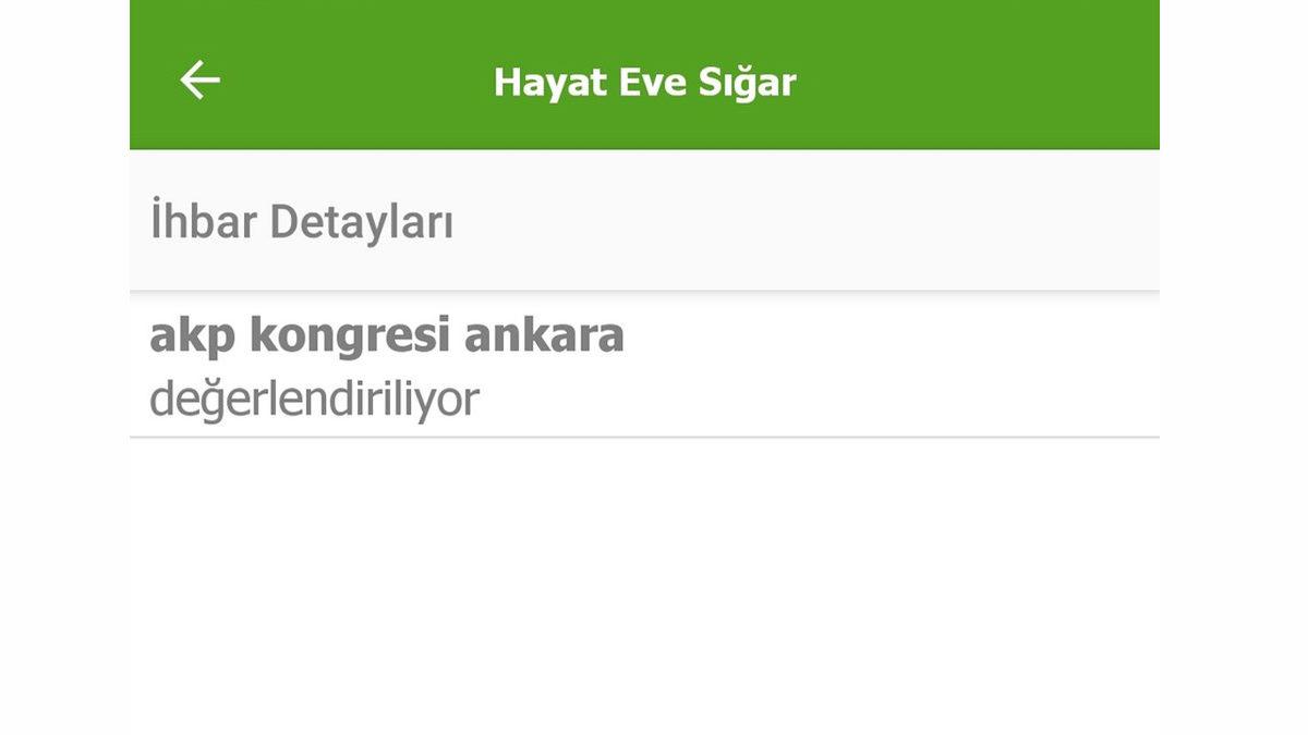 Cumhurbaşkanı Recep Tayyip Erdoğan’a Koronavirüs Tedbirlerine Uymadığı Gerekçesiyle HES Uygulamasından İhbarda Bulunuluyor