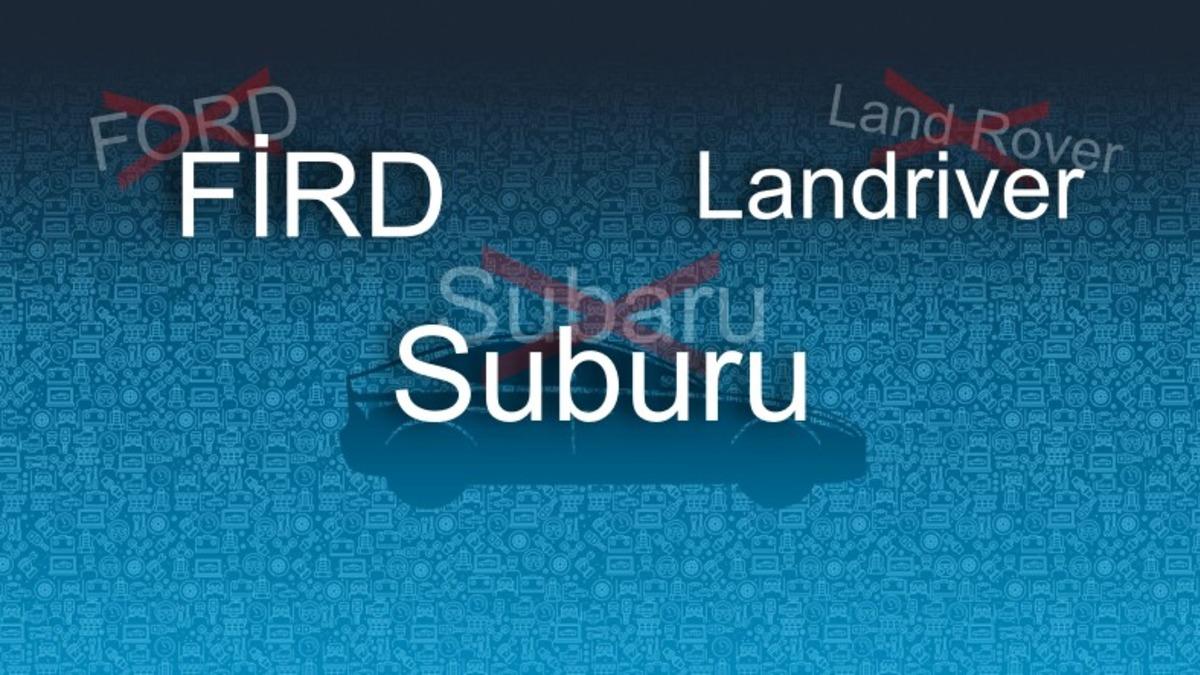 İsmi En Çok Yanlış Yazılan Otomobil Markaları Belli Oldu (Fiat’ı Nasıl Yanlış Yazabildiniz?)