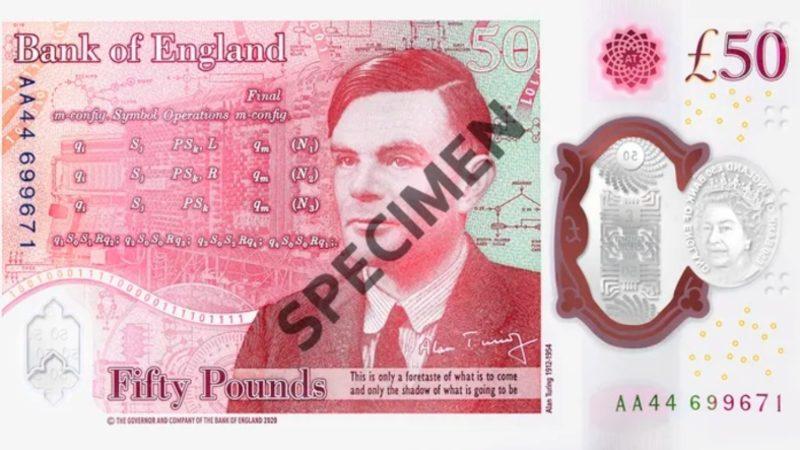 Biz Onu Daha Önce Yaptık: İngiltere’nin Yeni Banknotu, Alan Turing’e Göndermelerle Dolu