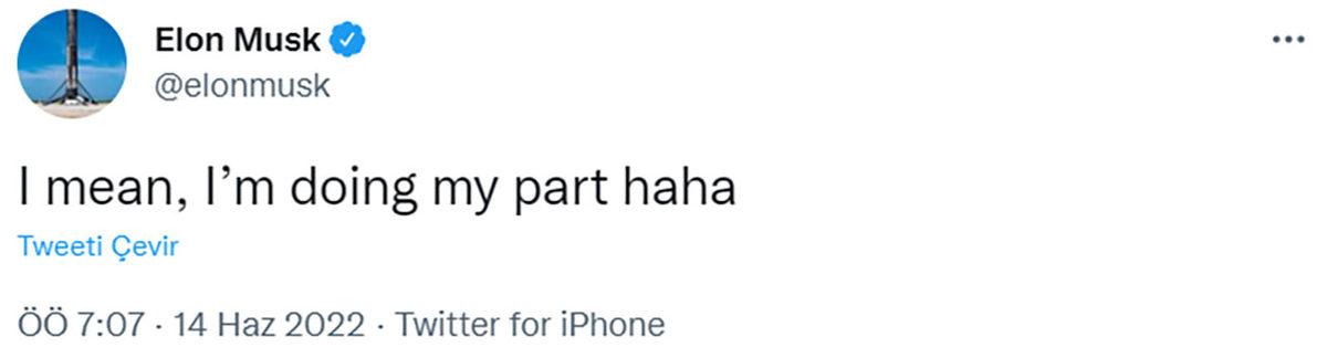 Elon Musk’tan Kafa Karıştıran Açıklama: Demografik Felaket Yaşandı, Ben de Üzerime Düşeni Yaptım