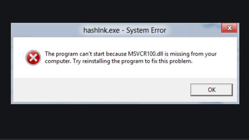 Windows’taki ‘msvcp100.dll’ Hatası Nasıl Çözülür?