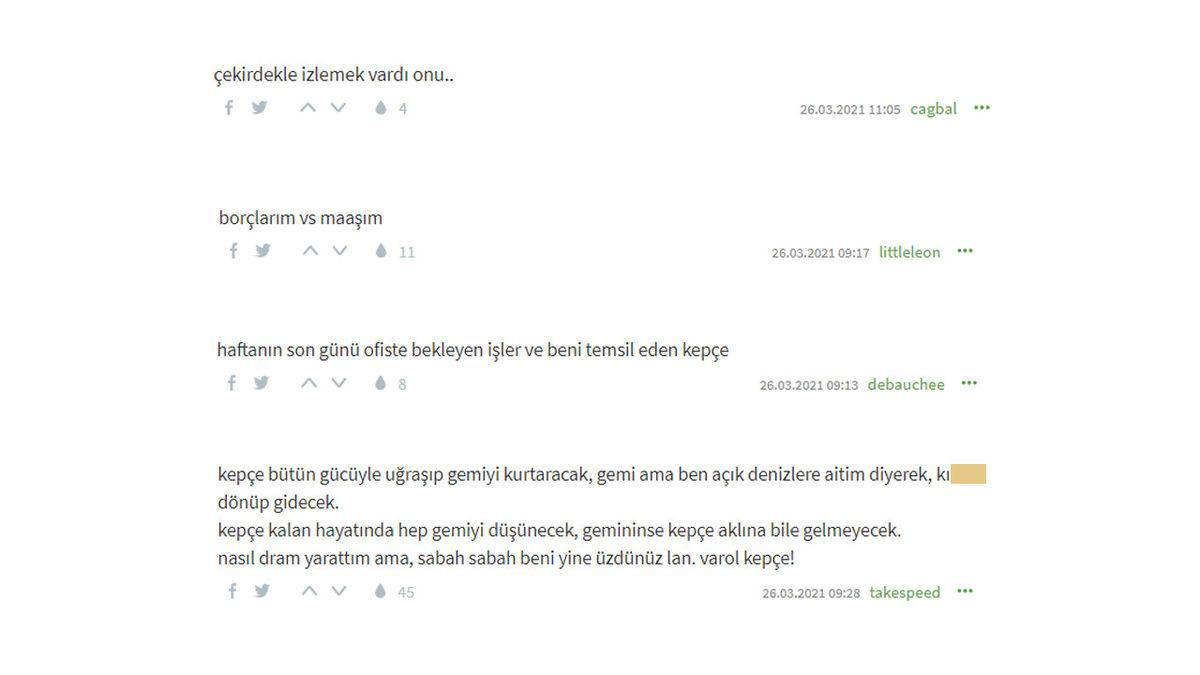 Süveyş Kanalı’ndaki Dev Gemiyi Azimle Kurtarmaya Çalışan Ekskavatörle Hayatı Birleştiren Paylaşımlar