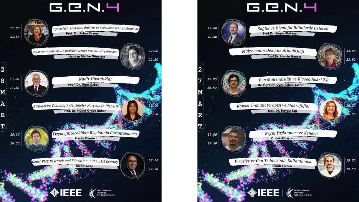 12 Oturumdan Oluşacak ve 2 Gün Sürecek G.E.N. 4, Yarın Başlıyor
