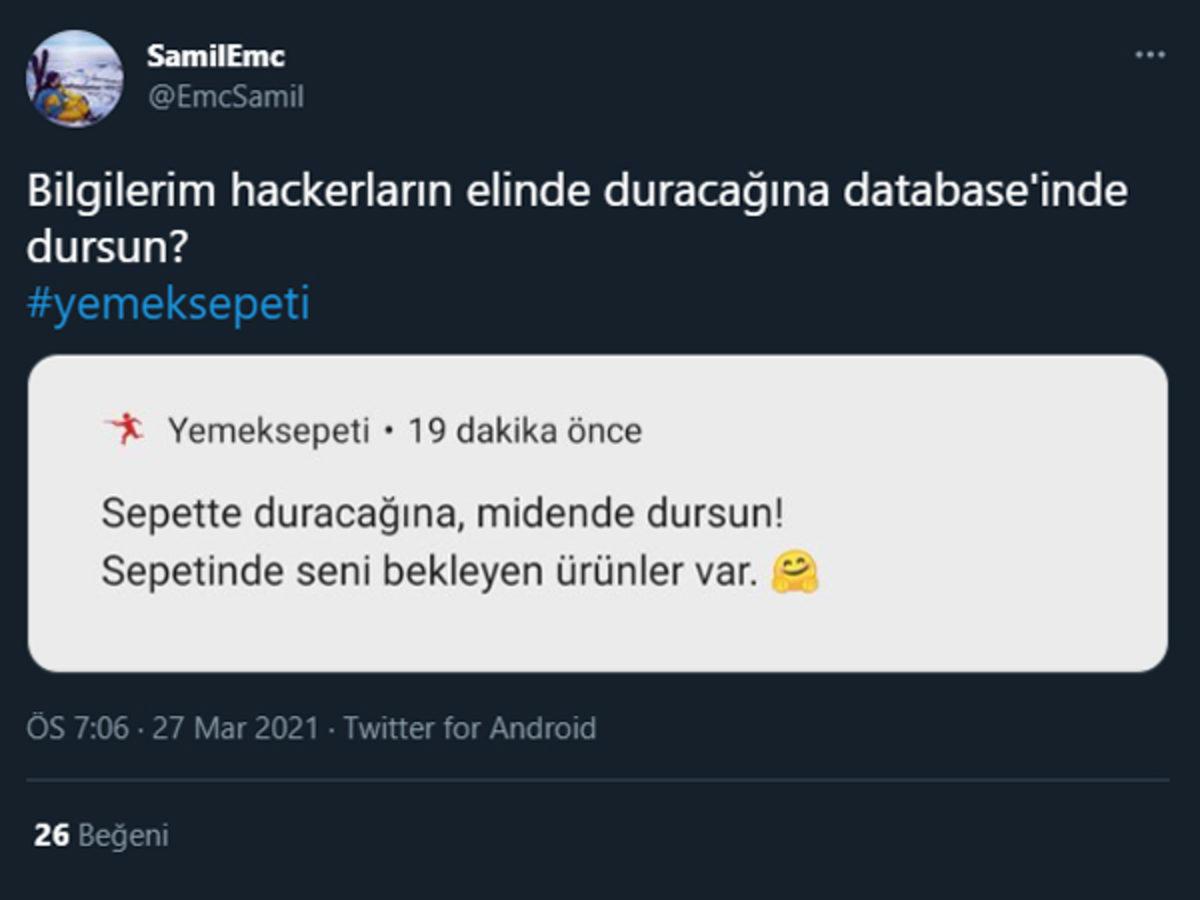 Yemeksepeti’nin Hacklenmesine Sosyal Medyadan Gelen Eğlenceli Tepkiler