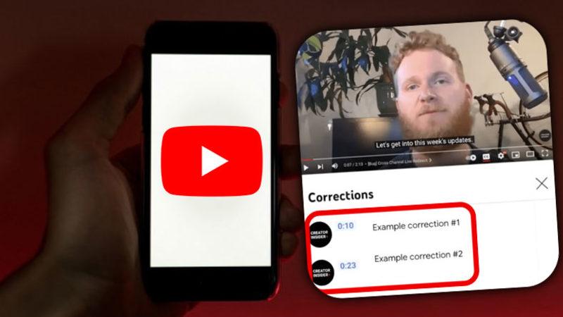 YouTube’dan Hatalı Şekilde Yayına Alınan Videolar İçin Hayat Kurtaran Özellik