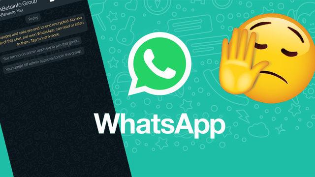 WhatsApp’tan Her Canı İsteyenin Gruba Girmesini Engelleyecek Özellik Geliyor
