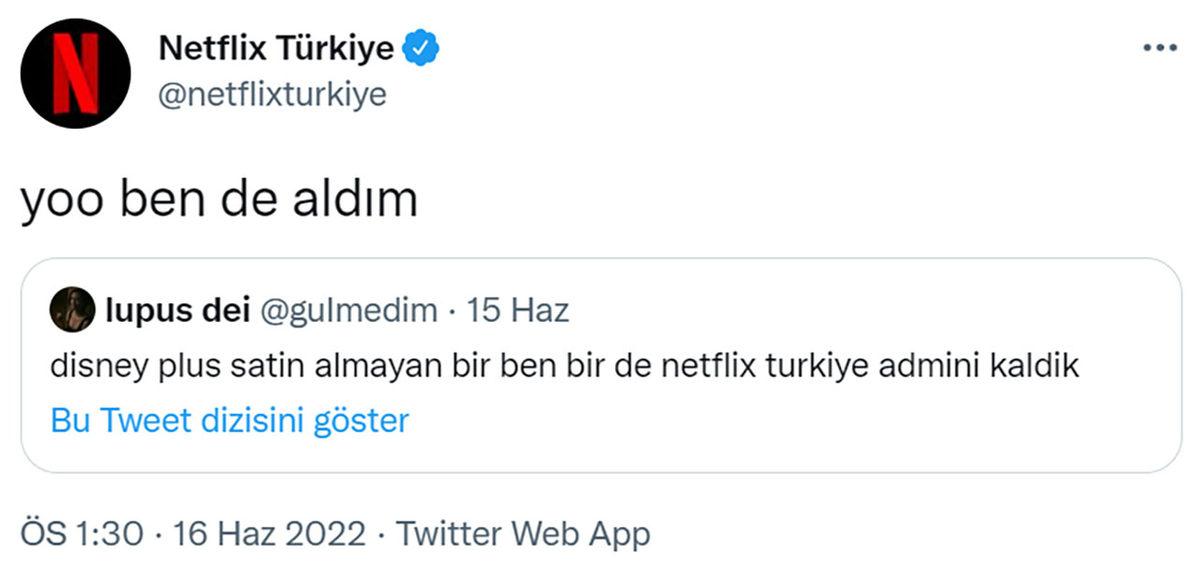 Netflix Türkiye Bile Disney+’a Üye Olduğunu Açıkladı: İşte Twitter’dan Gelen Bomba Yanıtlar