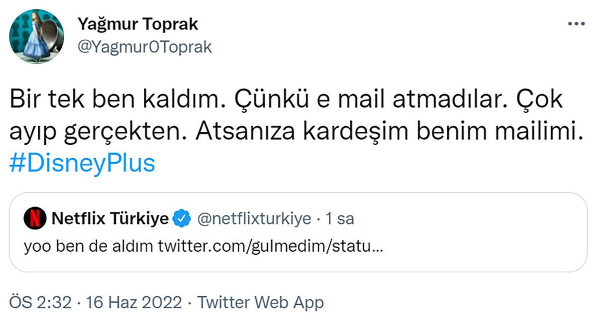 Netflix Türkiye Bile Disney+’a Üye Olduğunu Açıkladı: İşte Twitter’dan Gelen Bomba Yanıtlar