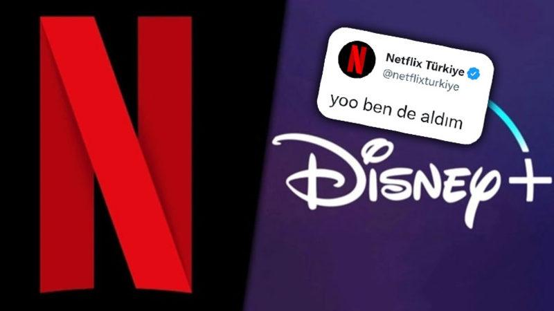 Netflix Türkiye Bile Disney+’a Üye Olduğunu Açıkladı: İşte Twitter’dan Gelen Bomba Yanıtlar