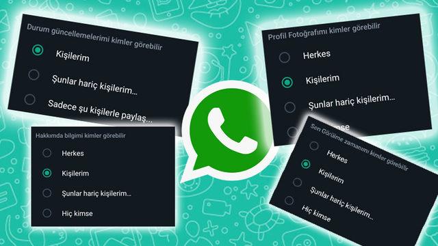WhatsApp Yeni Gizlilik Özelliklerini Yayınladı: Son Görülme ve Profil Fotoğrafınızı İstediğiniz Kişilerden Gizleyebileceksiniz