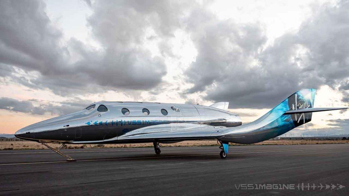 Virgin Galactic, Turistleri Taşıyacak Uzay Aracı ’VSS Imagine’i Tanıttı