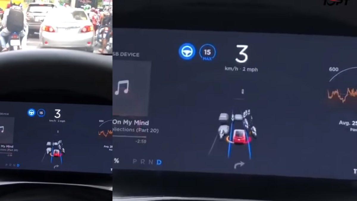Tesla’nın Gelişmiş Otomatik Pilot Sistemi, Scooter’lara Yenildi [Video]
