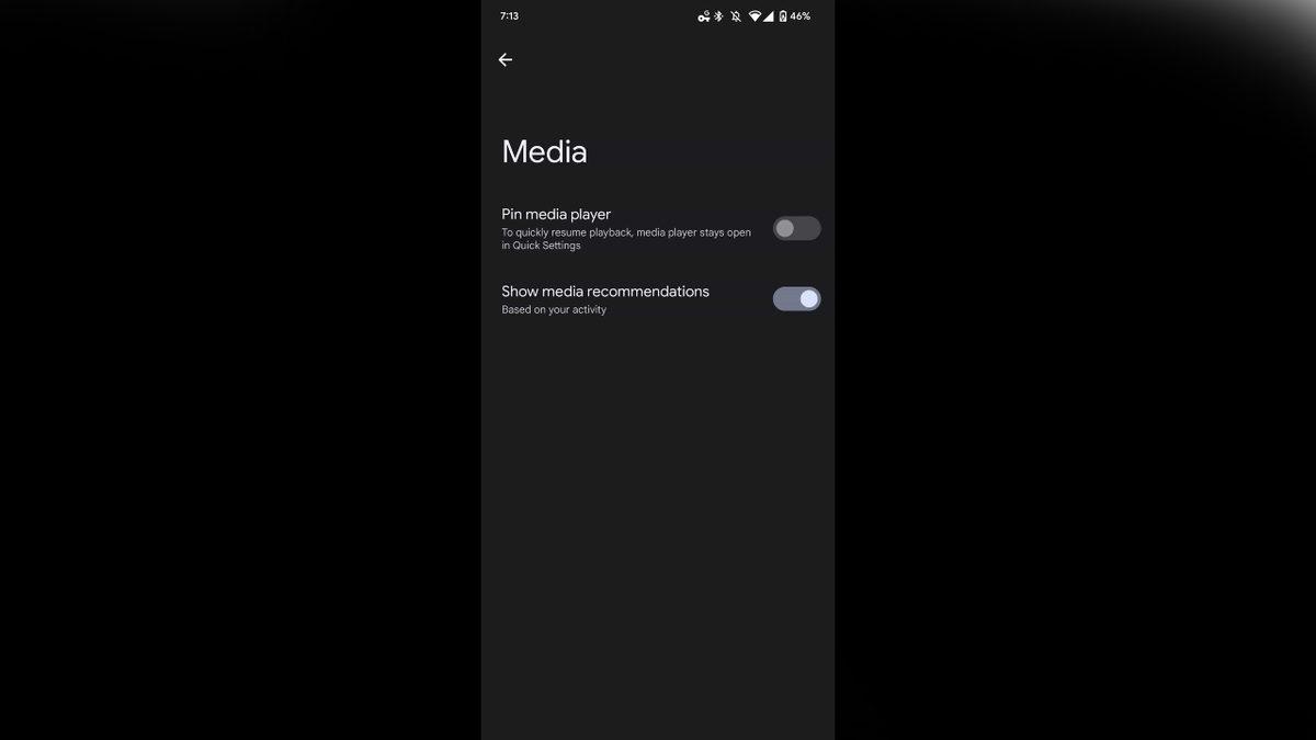 YouTube Music, Android 12’nin ’Medya Önerileri’ Özelliğine Destek Sağlamaya Başladı: ’Hızlı Ayarlar’da Görülebilecek