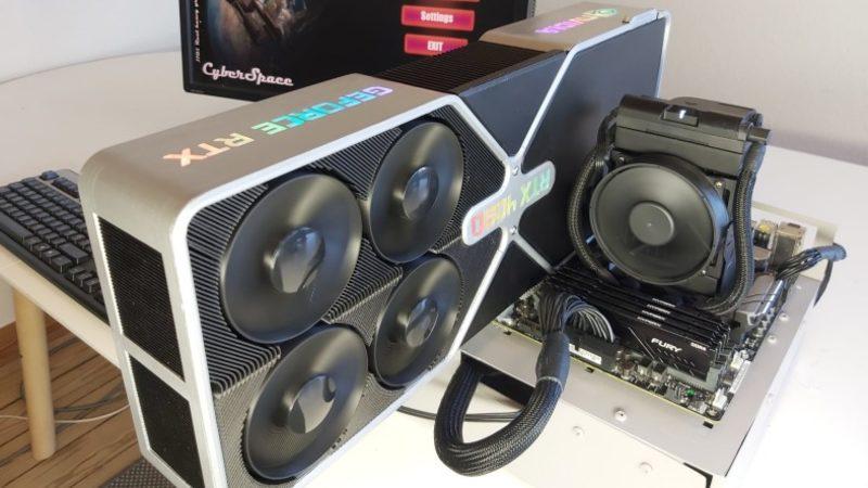 1 Nisan Şakası Olarak Tasarlanan Gerçek Ötesi NVIDIA RTX 4090 Konsepti [Video]