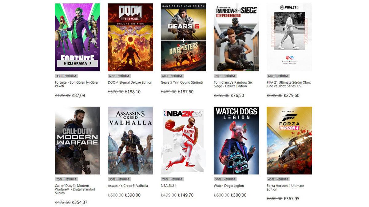 Microsoft Store’da Yüzde 70’e Varan Bahar İndirimi Başladı
