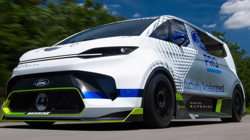 Türkiye’de Üretilecek E-Transit Custom’dan 2000 Beygirlik Canavar Yaratıldı: Şimdiye Kadarki En Hızlı Transit! [Video]