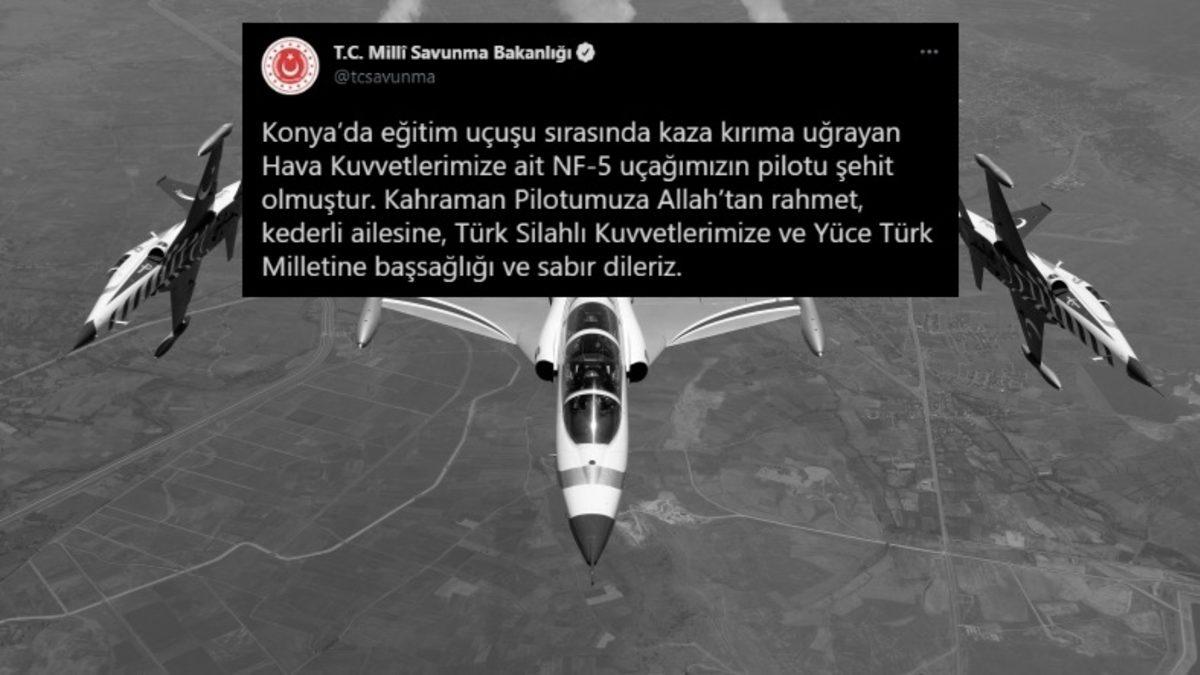 Türk Yıldızları’nın Gösteri Uçağı, Eğitim Uçuşunda Düştü: Pilotumuz Şehit Oldu