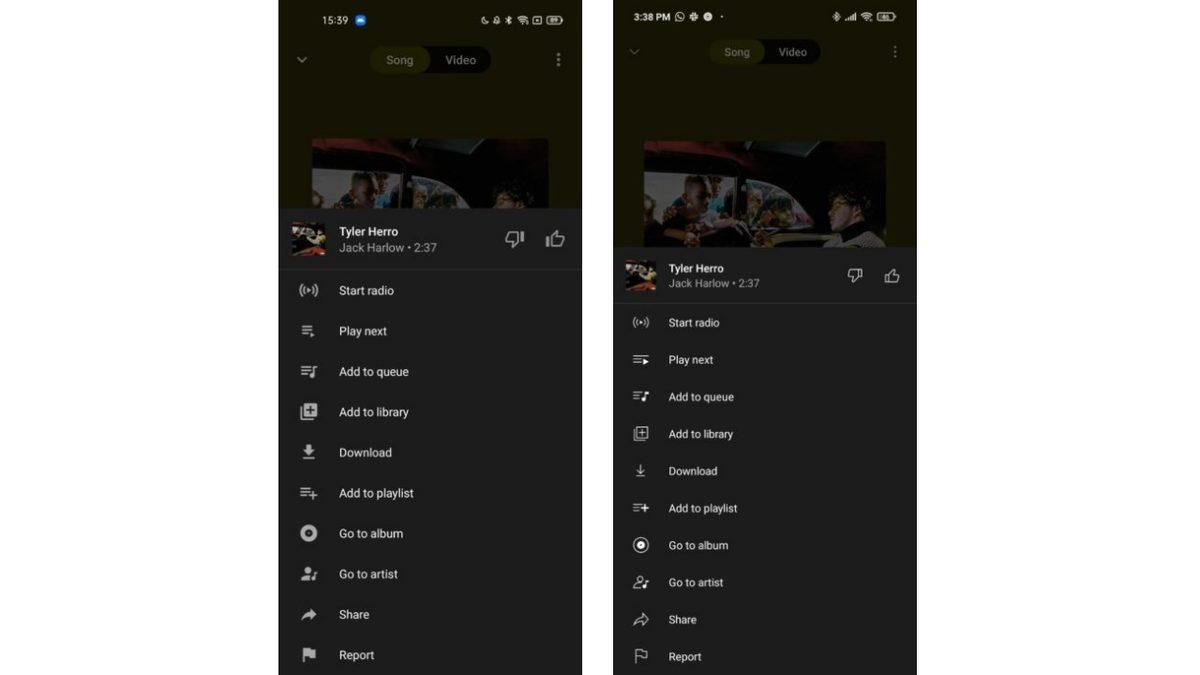 YouTube Music’in Uygulama İçi Simgeleri Değişiyor: İşte İlk Görüntüler