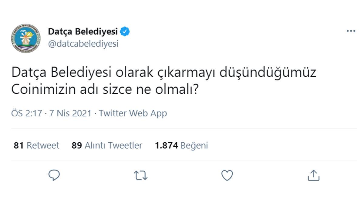 Datça Belediyesi Kripto Para Çıkarmaya Hazırlanıyor: İsim Önerileri Bekleniyor