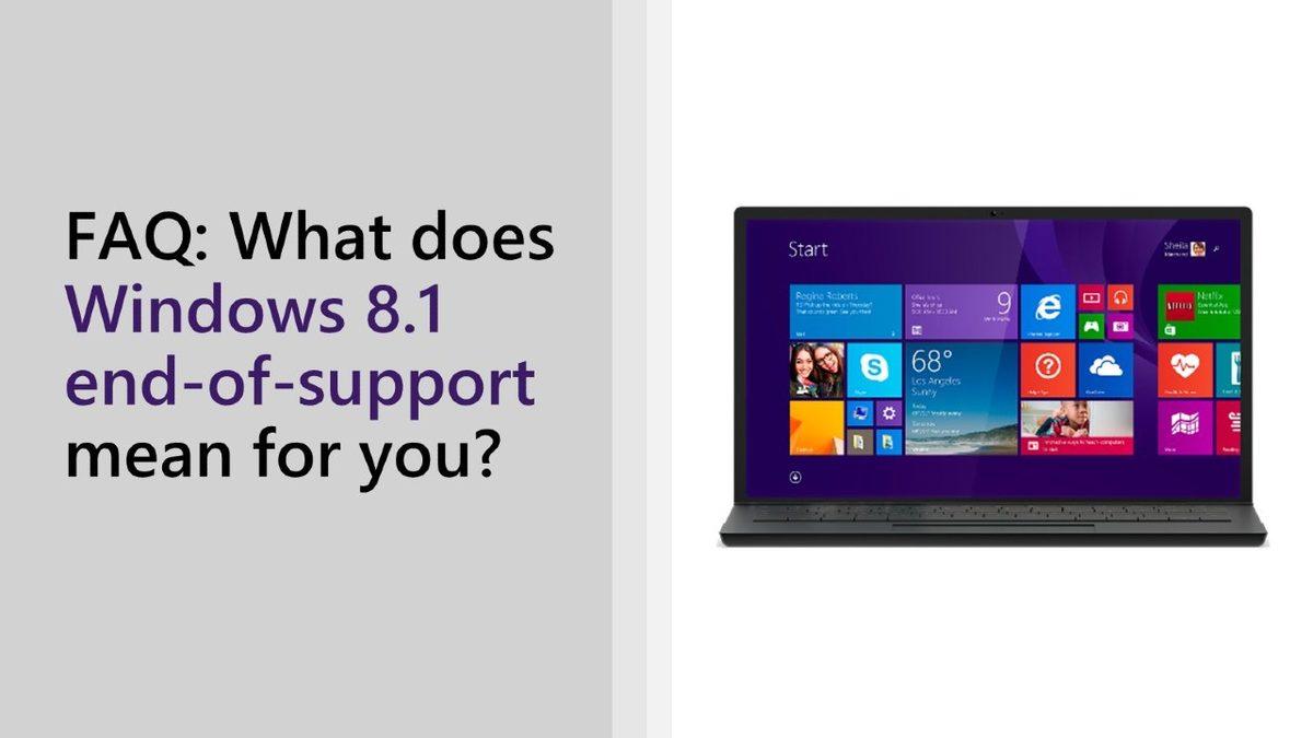 Bir Dönemin Popüler İşletim Sistemi Windows 8.1’in Fişinin Ne Zaman Çekileceği Açıklandı