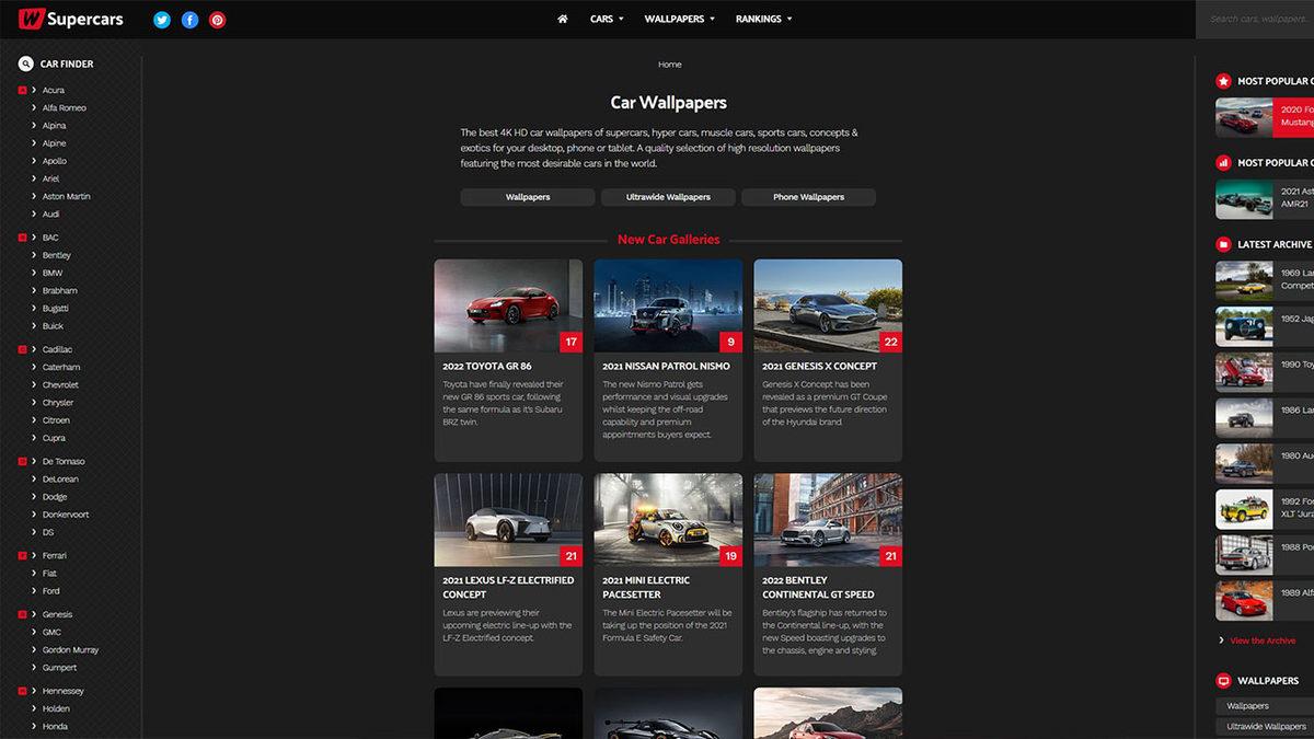 Otomobil Tutkunlarının Harika Duvar Kağıtları Bulabileceği 6 Platform