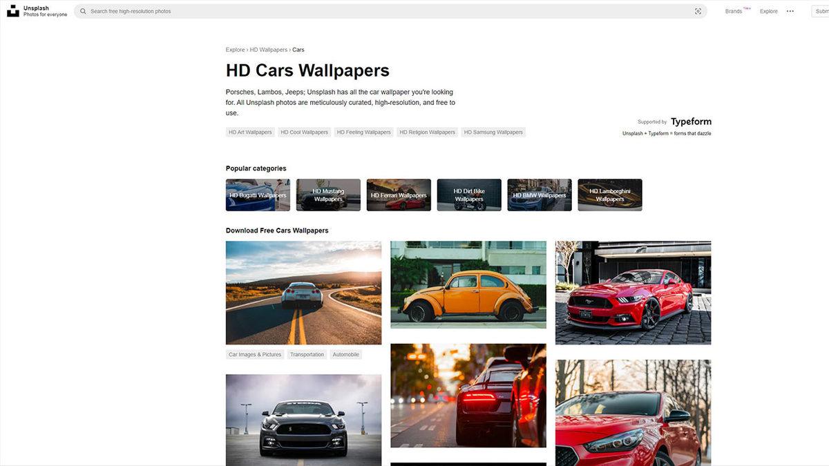 Otomobil Tutkunlarının Harika Duvar Kağıtları Bulabileceği 6 Platform