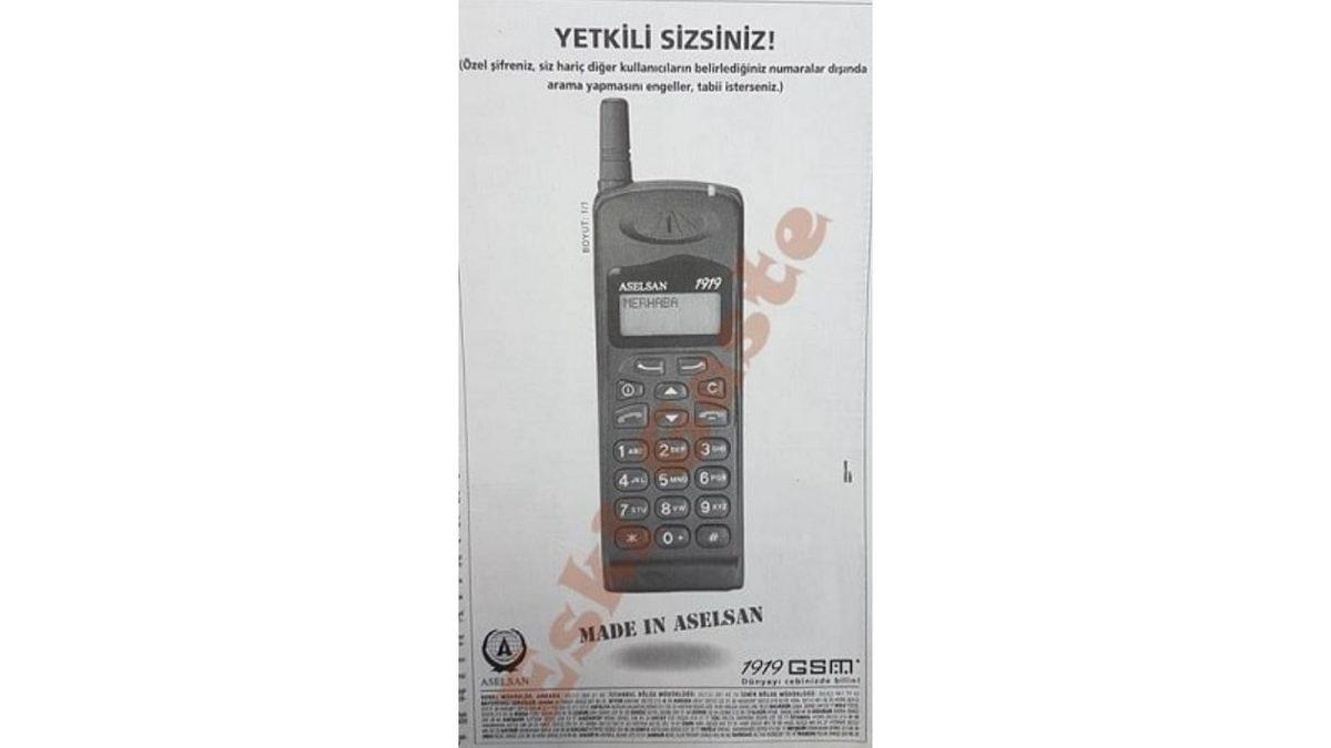 Belki de Şimdi iPhone’un Rakibi Olacaktı: İlk Yerli Cep Telefonumuz ASELSAN 1919 Hakkında 8 İlginç Bilgi