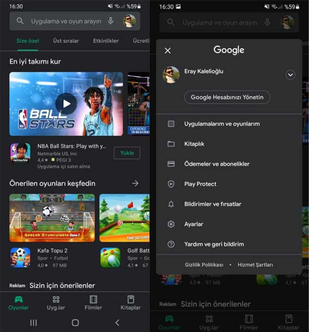 Hamburger Menüyü Yok Eden, Google Play Store’un Yeni Tasarımı Kullanıma Sunuldu