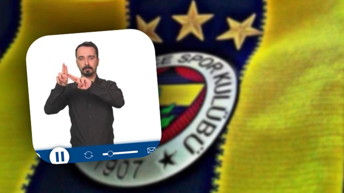 Fenerbahçe’den Tüm İnternete Örnek Olacak Uygulama: Tüm Yazılar Yapay Zekâ ile İşaret Diline Çevriliyor