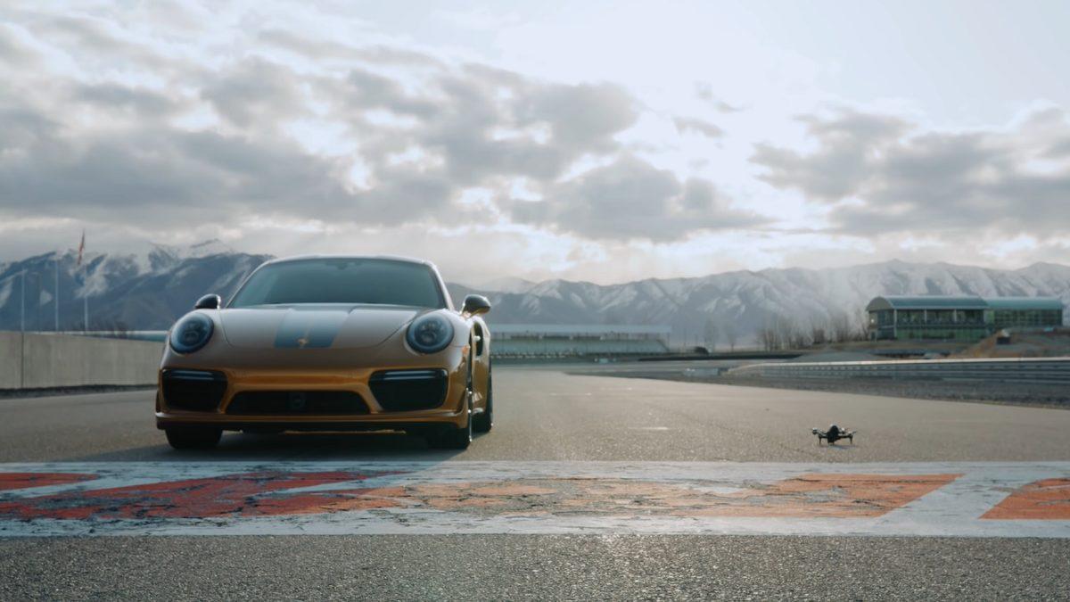 Aynısı Bizim Kanalda Var: DJI, Yarış Drone’u FPV ile Spor Arabayı Kapıştırdı