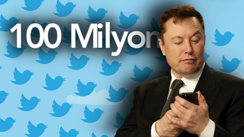 Elon Musk Twitter’da 100 Milyon Takipçiye Ulaştı: En Çok Takip Eldilen Hesaba Yaklaşamadı Bile...