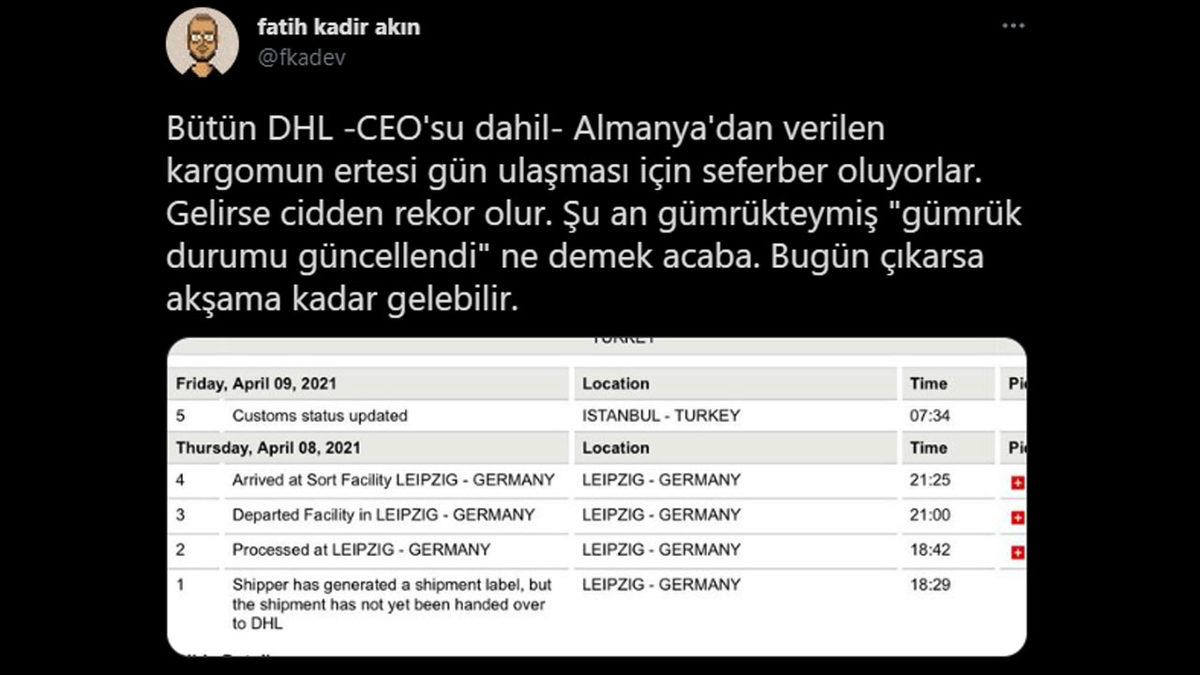 Örnek Alınacak Olay: Amazon, Almanya’dan Verilen Siparişin Kargosunu 1 Günde İstanbul’a Getirdi