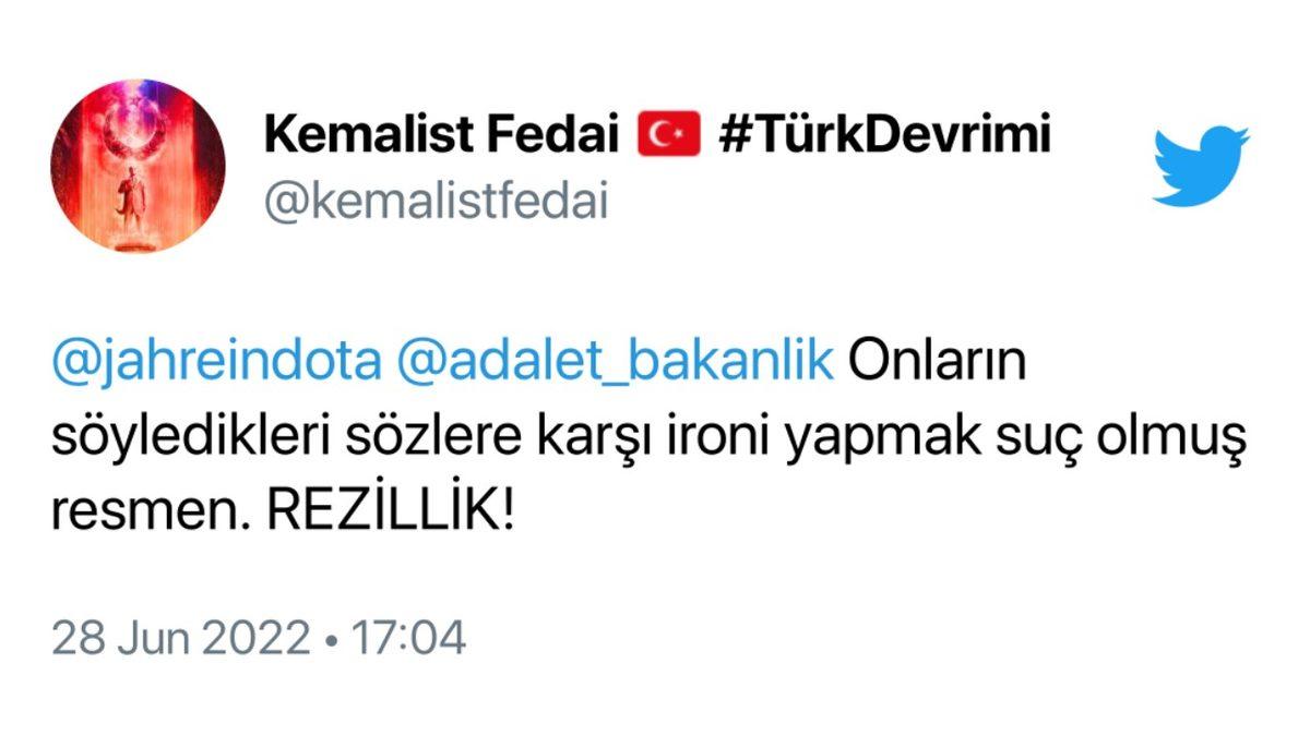 Jahrein, Cemaat Liderinin Ölümüyle Alakalı Tweeti Yüzünden Davalık Oldu