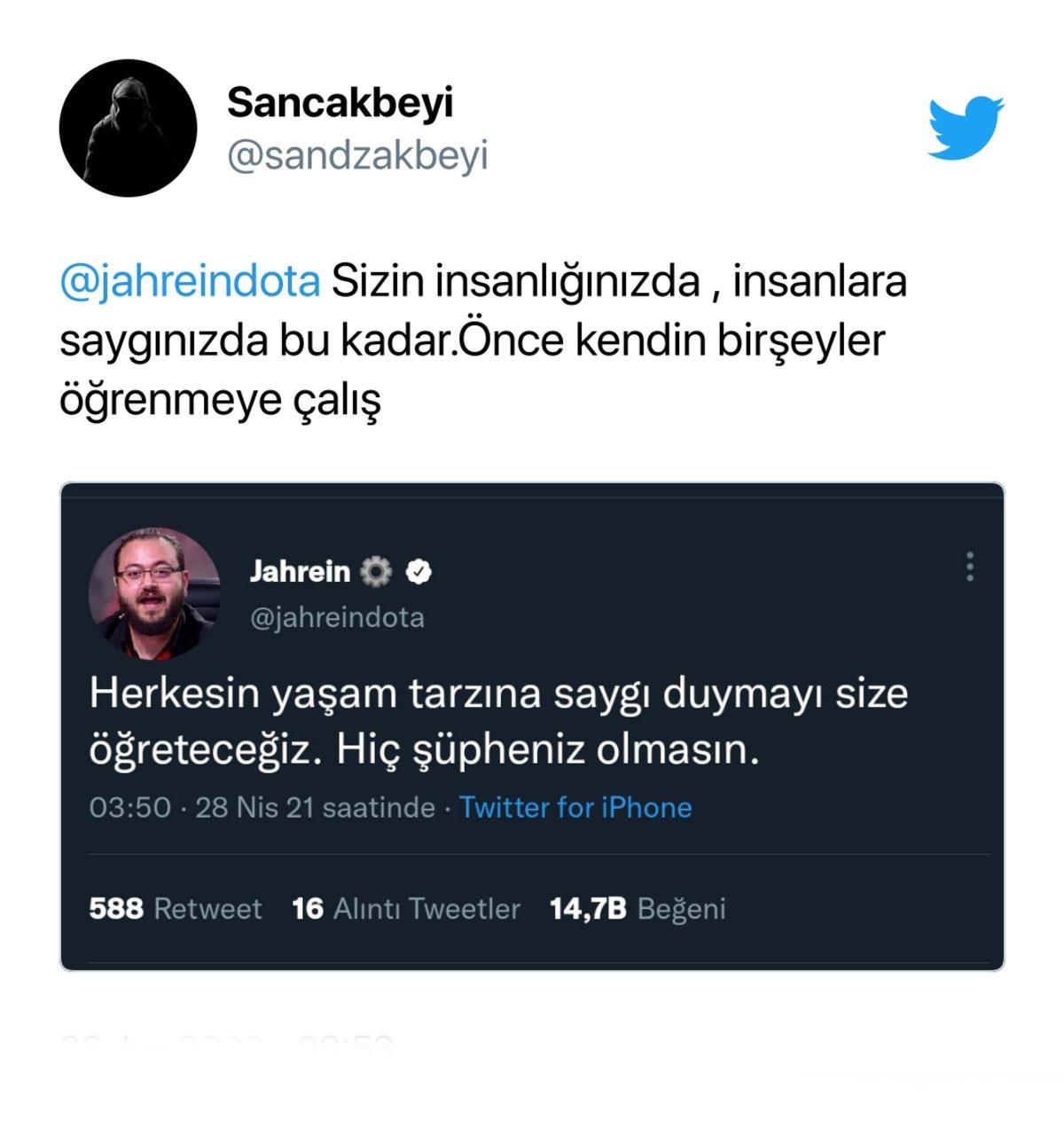 Jahrein, Cemaat Liderinin Ölümüyle Alakalı Tweeti Yüzünden Davalık Oldu