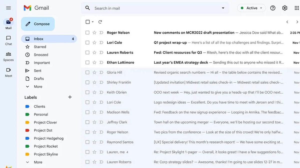 Gmail Tasarımı Yine Değişiyor: Adeta Mobil Uygulamaya Dönecek