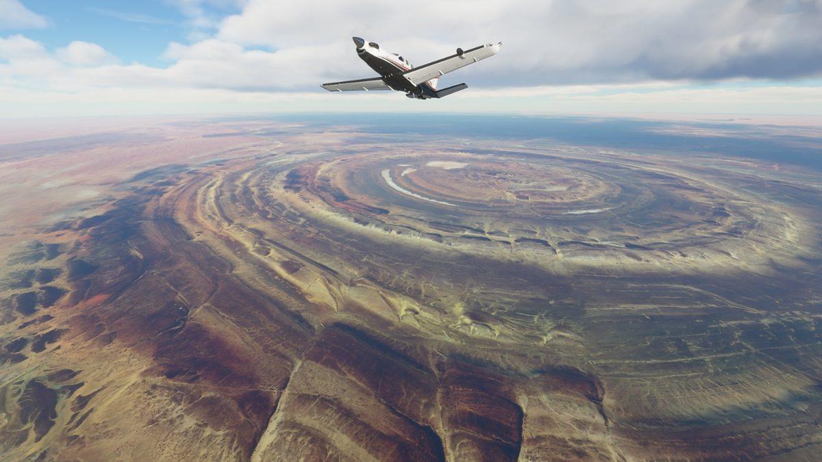 Sahra Çölü’ndeki Bu Esrarengiz Göz Şekli Neyin Nesi? İçine Koca Bir Şehir Sığıyor!