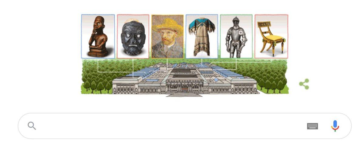 Google, The Metropolitan Museum of Art’ın 151. Yılına Özel Doodle Paylaştı