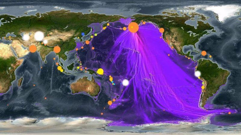 Son 120 Yılda Gerçekleşen Tüm Depremleri ve Tsunamileri Gösteren Video