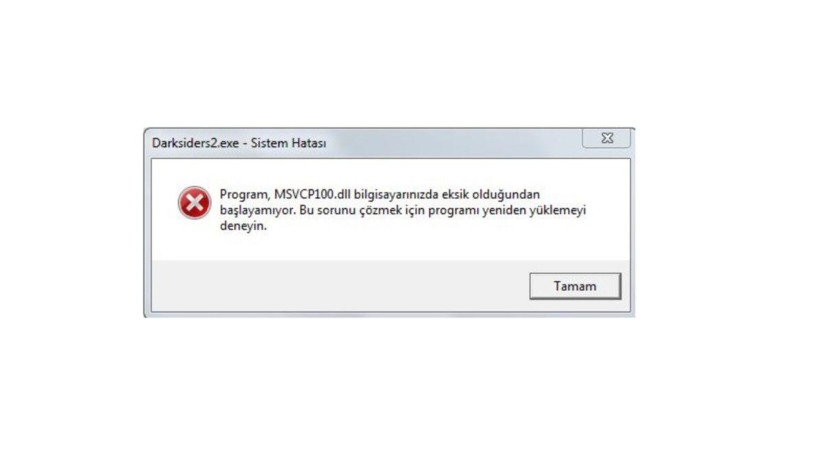 Windows’ta Sıklıkla Karşılaşılan Msvcr100.dll Hatası Nedir, Nasıl Çözülür?