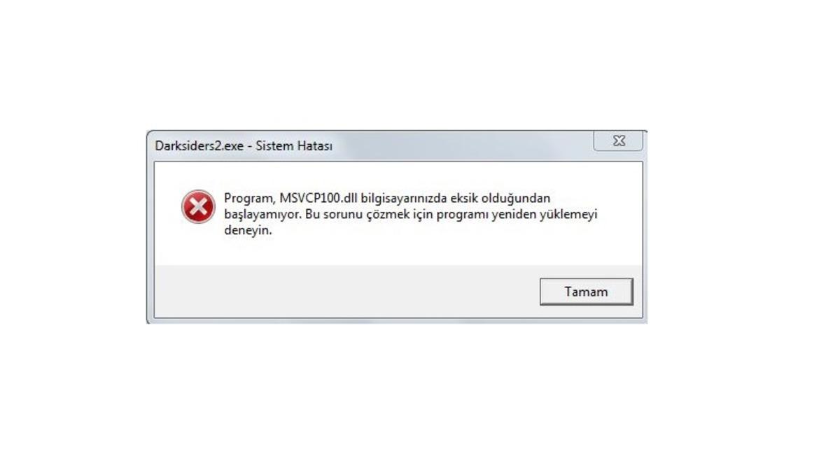 Windows’ta Sıklıkla Karşılaşılan Msvcr100.dll Hatası Nedir, Nasıl Çözülür?