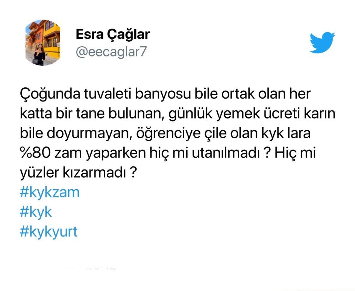 KYK Yurt Ücretlerine %80 Zam Geldi: Sosyal Medyada Öğrenciler Adeta İsyan Etti