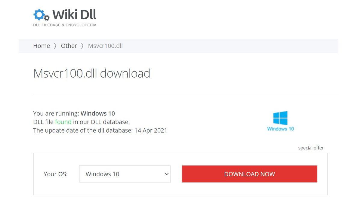 Windows’ta Sıklıkla Karşılaşılan Msvcr100.dll Hatası Nedir, Nasıl Çözülür?