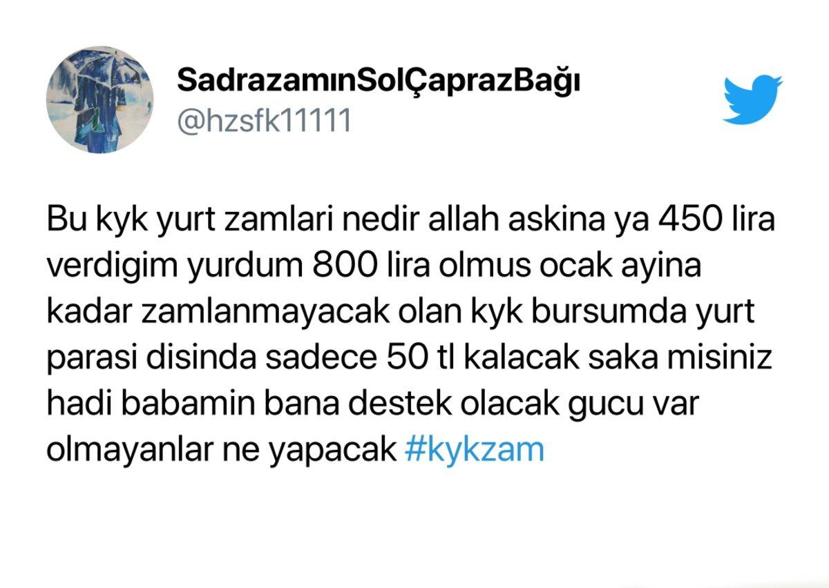 KYK Yurt Ücretlerine %80 Zam Geldi: Sosyal Medyada Öğrenciler Adeta İsyan Etti