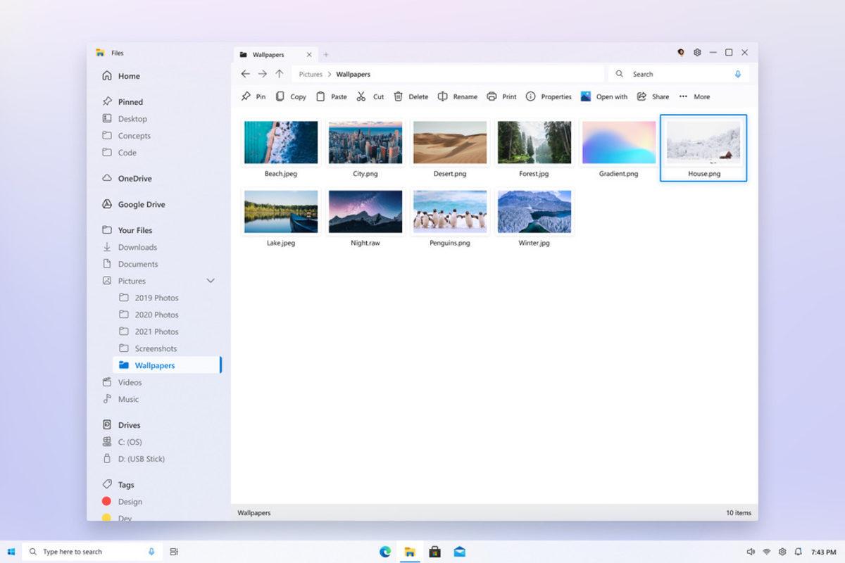 Microsoft Mühendislerini Bile Kıskandıracak Windows 10 Dosya Gezgini Konsepti