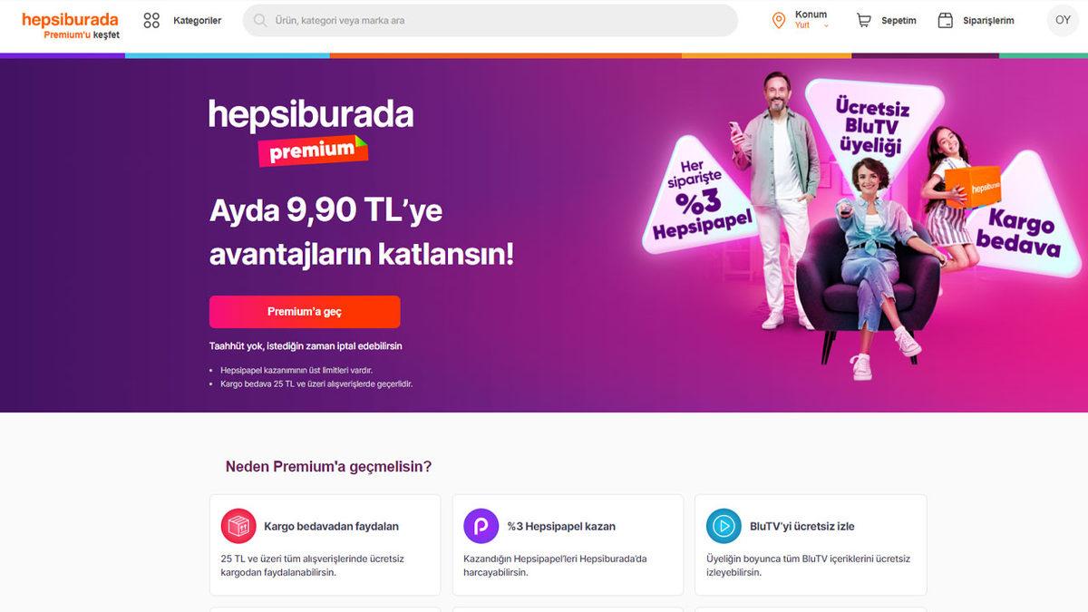 Hepsiburada’nın ‘Premium’ Abonelik Sistemi Kullanıma Açıldı: Nasıl Abone Olunur?