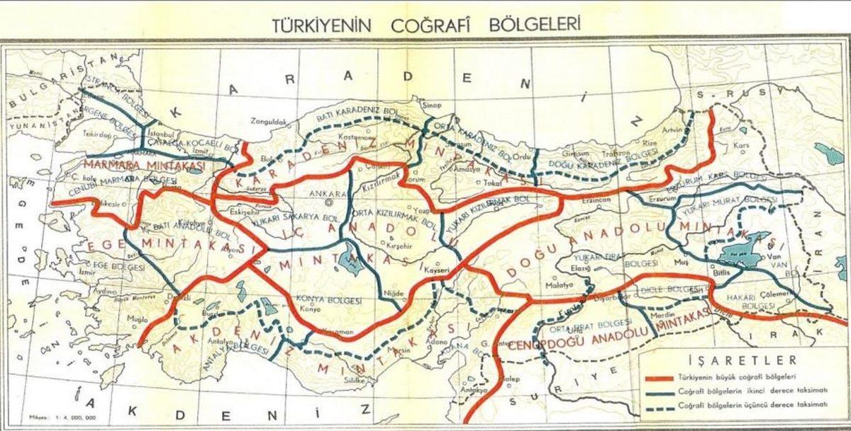 Türkiye’nin Coğrafi Bölgeleri Gerçekten de 