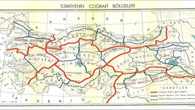 Türkiye’nin Coğrafi Bölgeleri Gerçekten de "Dış Güçler" Tarafından mı Çizildi?