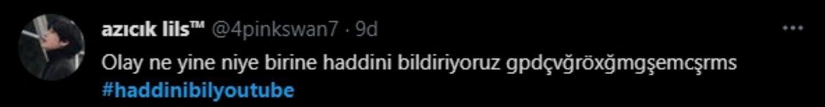 Sebepsizce Twitter Trendlere Giren ’Haddini Bil YouTube’ Etiketi Hakkında Yapılan Eğlenceli Paylaşımlar
