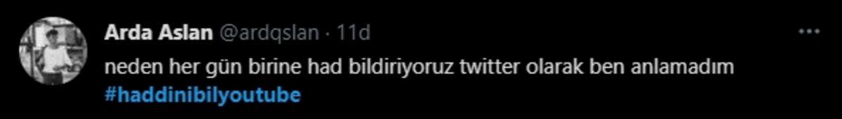 Sebepsizce Twitter Trendlere Giren ’Haddini Bil YouTube’ Etiketi Hakkında Yapılan Eğlenceli Paylaşımlar