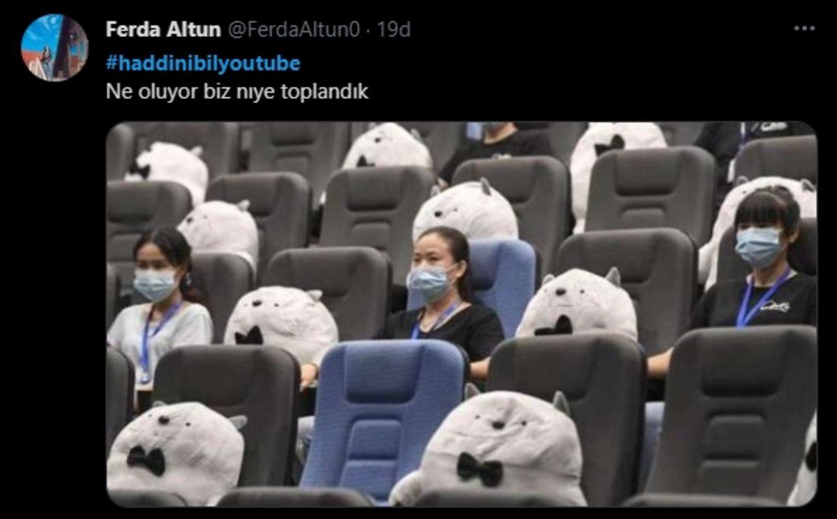 Sebepsizce Twitter Trendlere Giren ’Haddini Bil YouTube’ Etiketi Hakkında Yapılan Eğlenceli Paylaşımlar